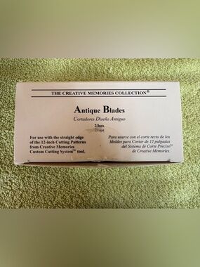 Creative Memories Antique Blades